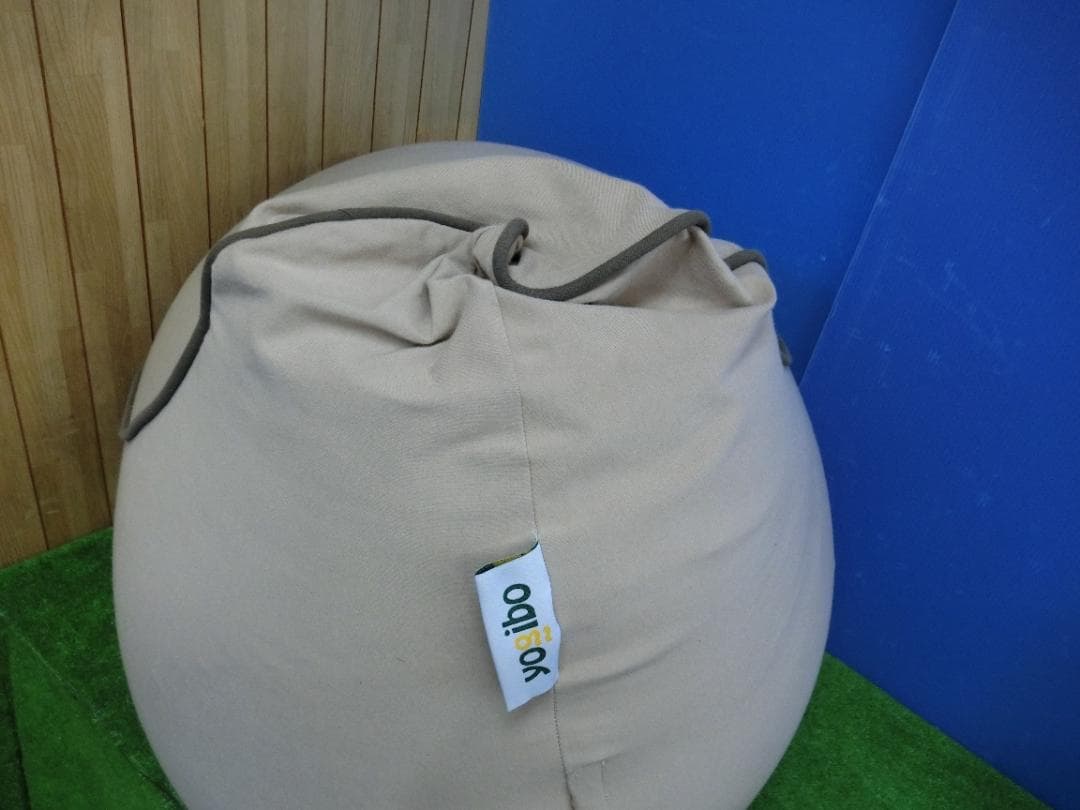 S787★Yogibo ミニプレミアム ライトグレー クッション 一部送料無料