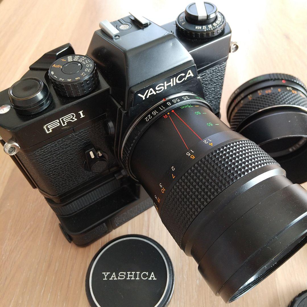 YASHICA FRI フィルムカメラ RTS共用ワインダー付き