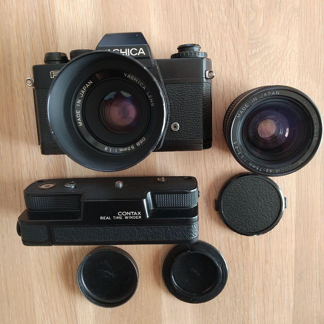 YASHICA FRI フィルムカメラ RTS共用ワインダー付き