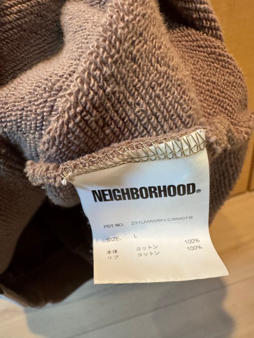 NEIGHBORHOOD×WIND AND SEA コラボスウェット Lサイズ