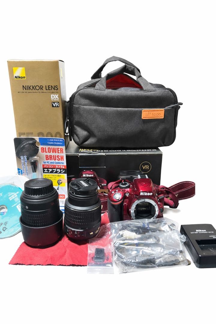 ⭐️初心者・女性オススメ⭐️Wi-FiSD付き⭐️Nikon D3200⭐️