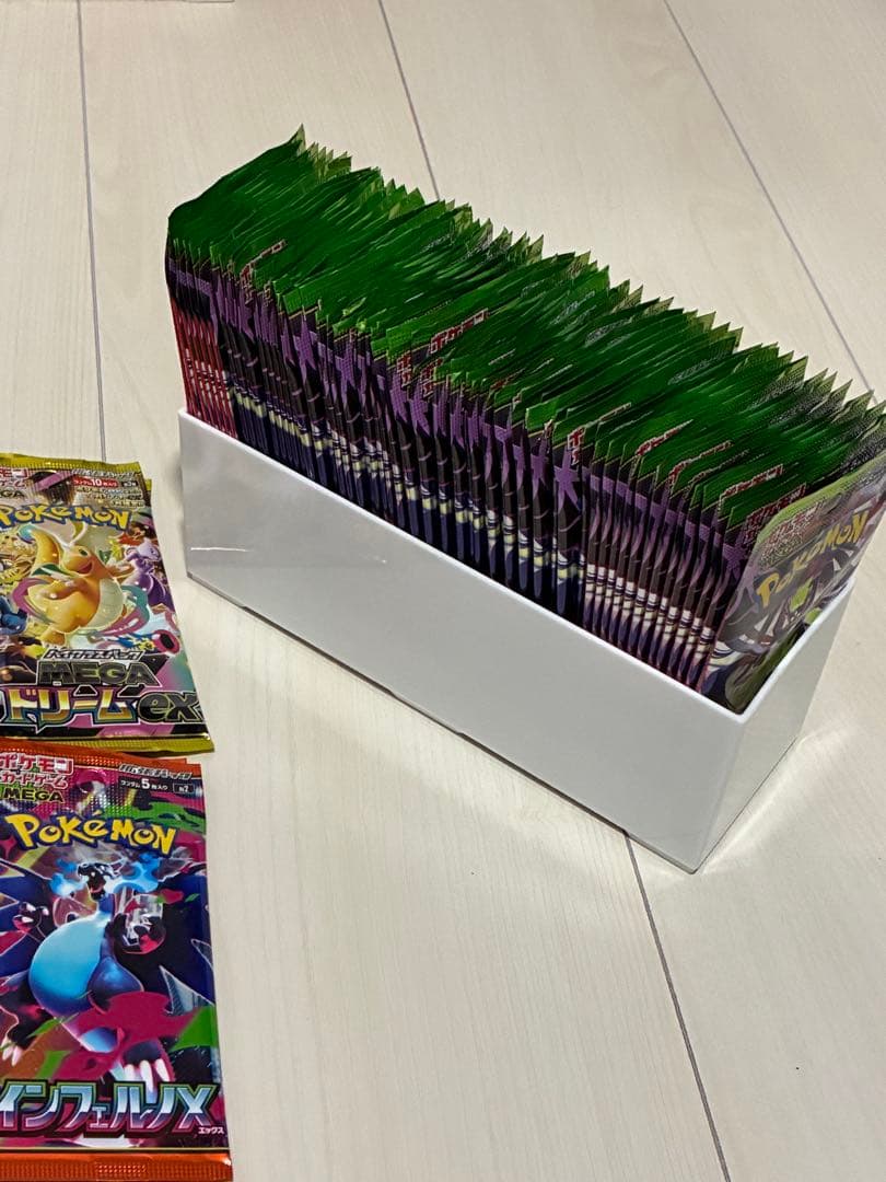 ポケモンカード　メガドリーム　インフェルノ　ムニキスゼロ　パックまとめ売り