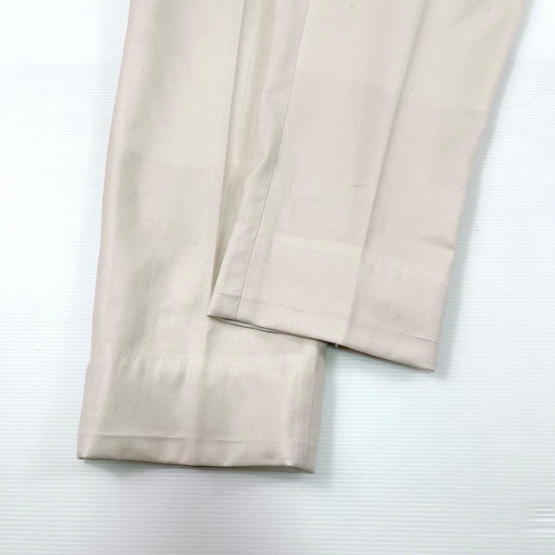 ベルウィッチ　カノニコ　2プリーツ　 サイドアジャスター スラックス　46