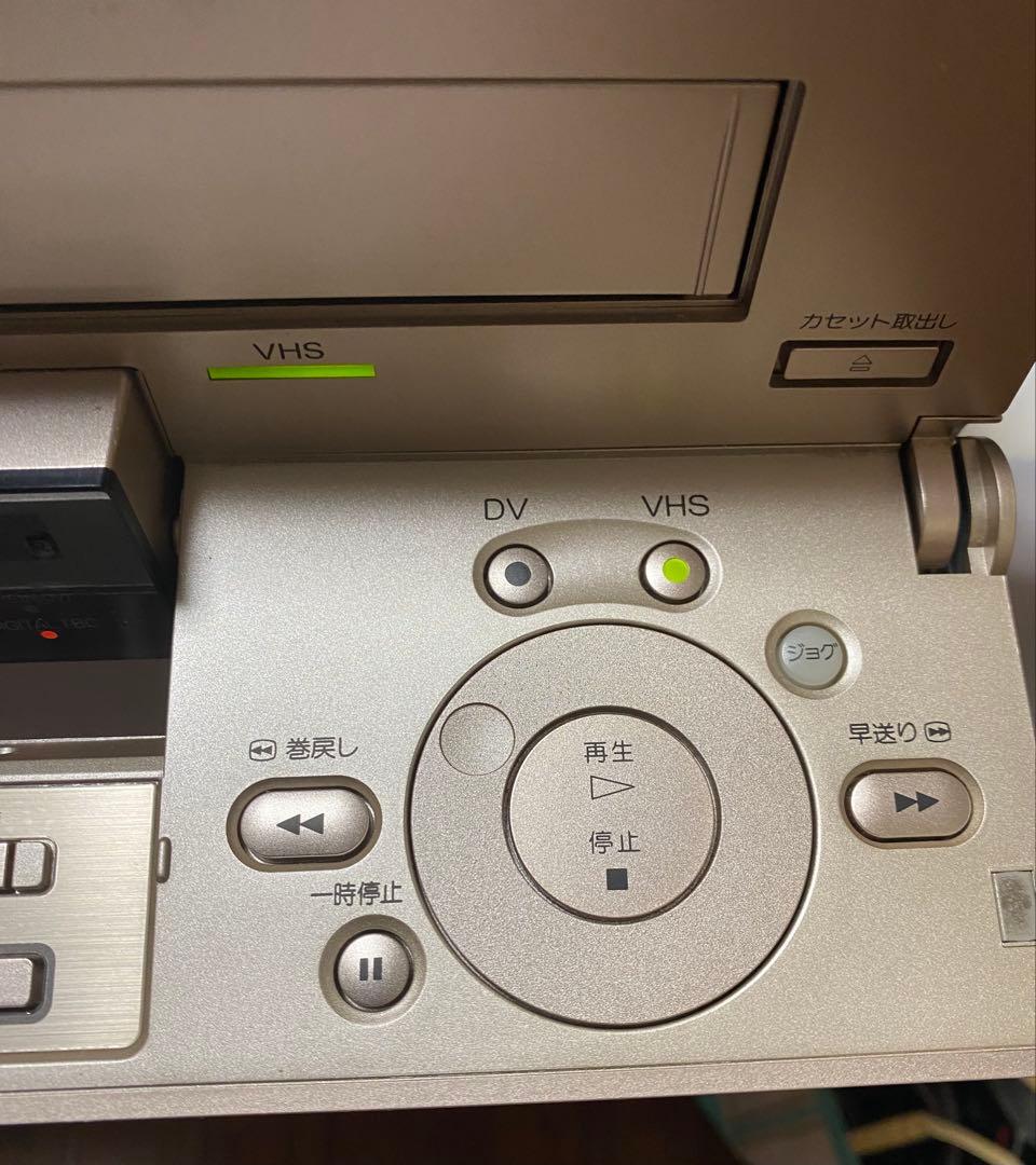 SONY MINI DV/SVHS ビデオデッキ　ＷＶ－ＤＲ7 （ジャンク）