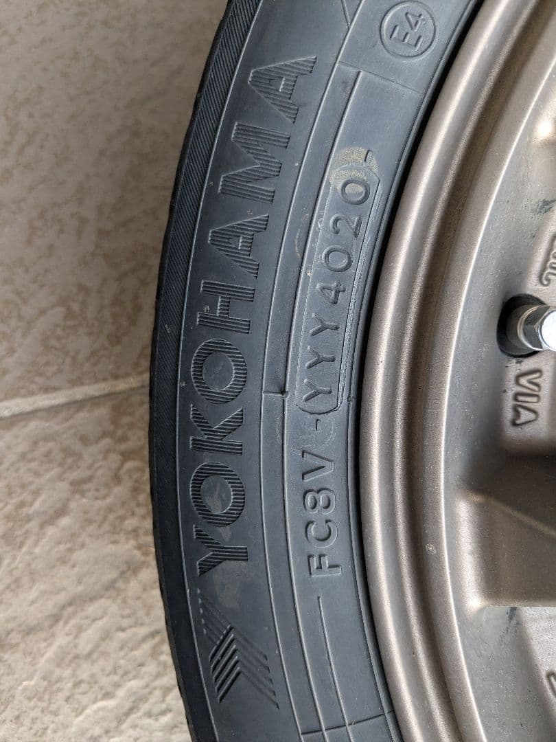 155/65R14 タイヤホイールセット