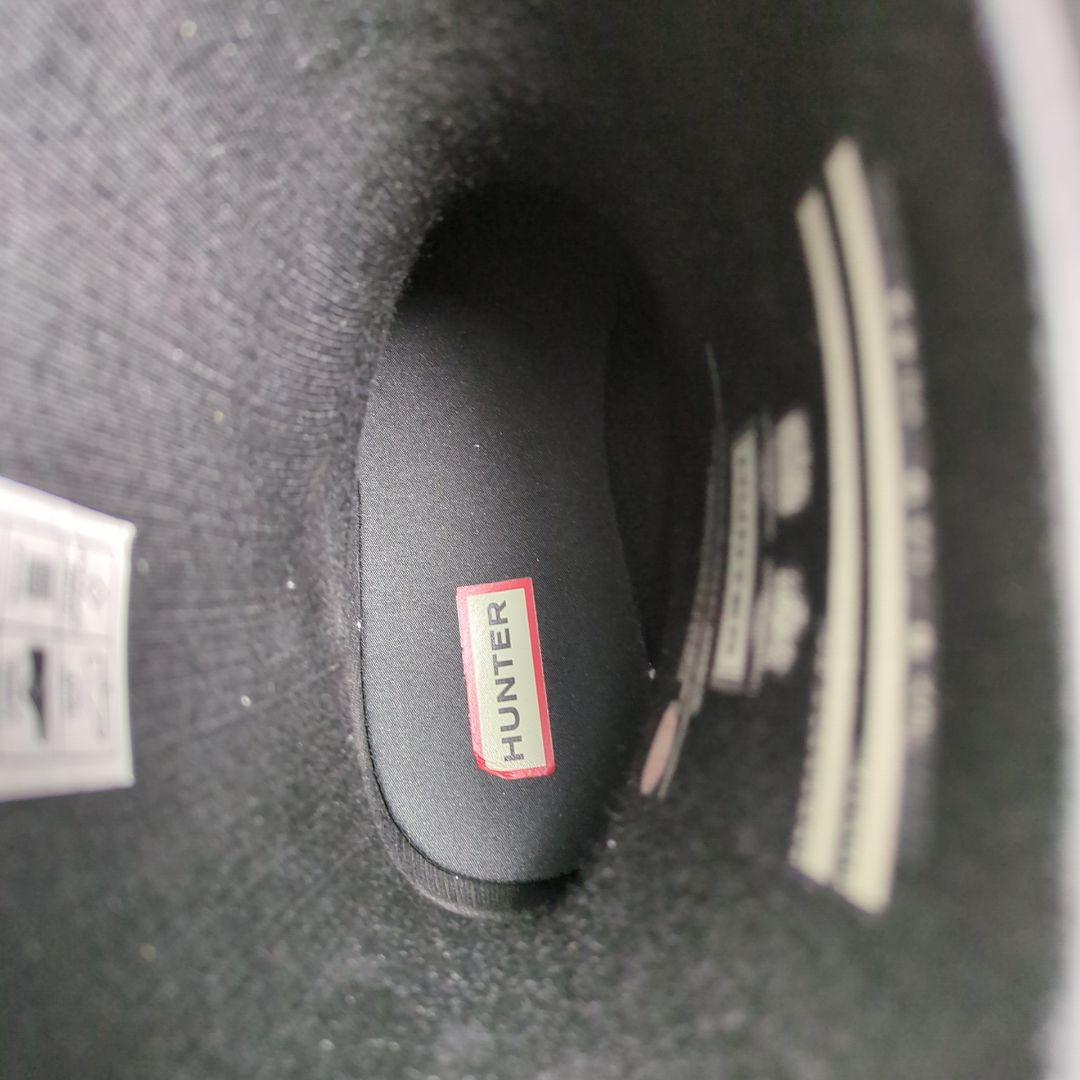 【中古良品】ハンター　オリジナル モックトゥ　ショート レインブーツ　27