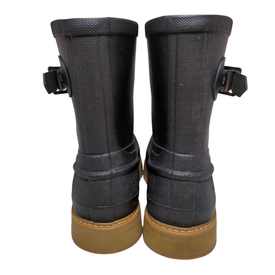 【中古良品】ハンター　オリジナル モックトゥ　ショート レインブーツ　27