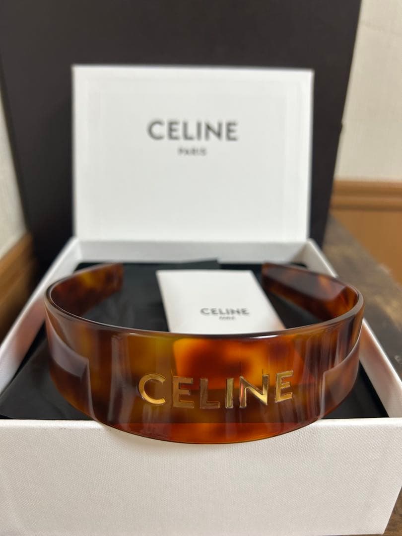 CELINE カチューシャバナナブロンド