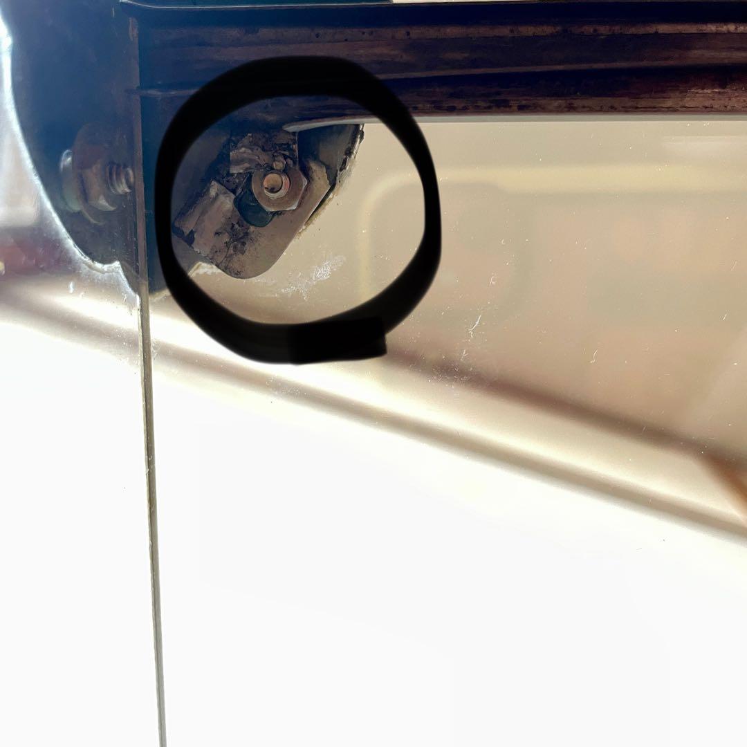 【当時物】全面 ガラスケース 2段 店舗什器 飾棚 店頭 ディスプレイ レトロ