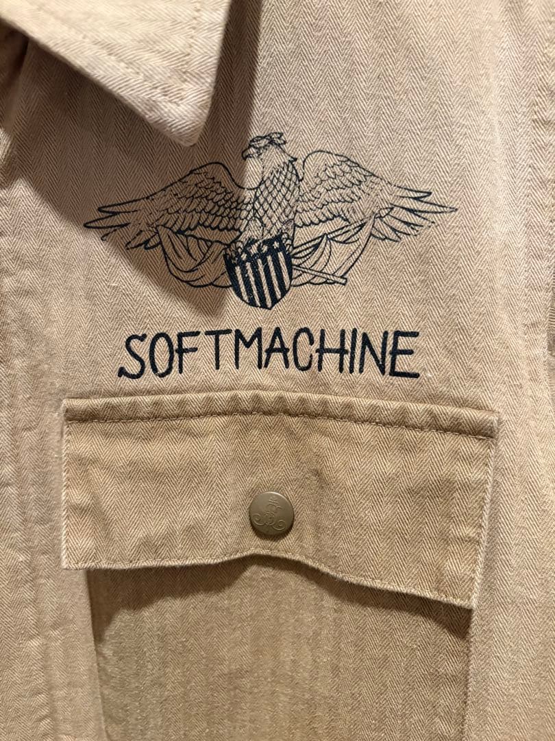 SOFTMACHINE ミリタリージャケット ベージュ