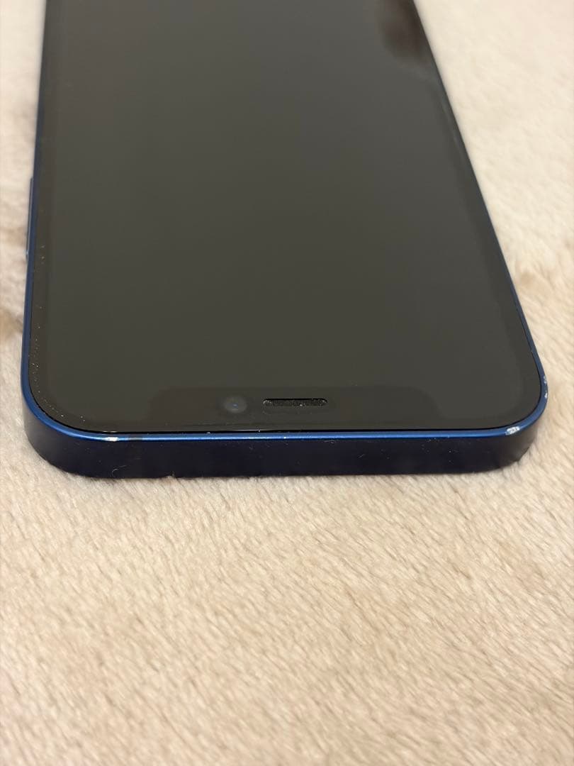 【カメラ音無し】Apple iPhone 12 ブルー 本体