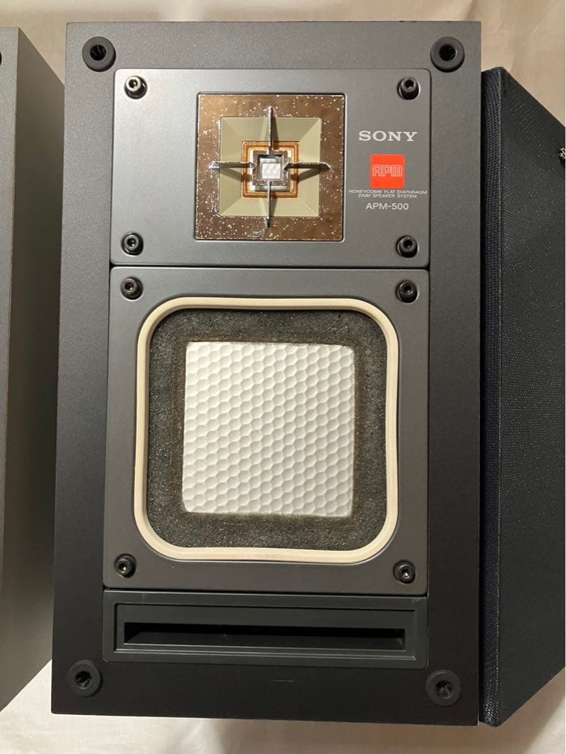スピーカーシステム　SONY ソニーAPM-500 美品　昭和レトロ　1set