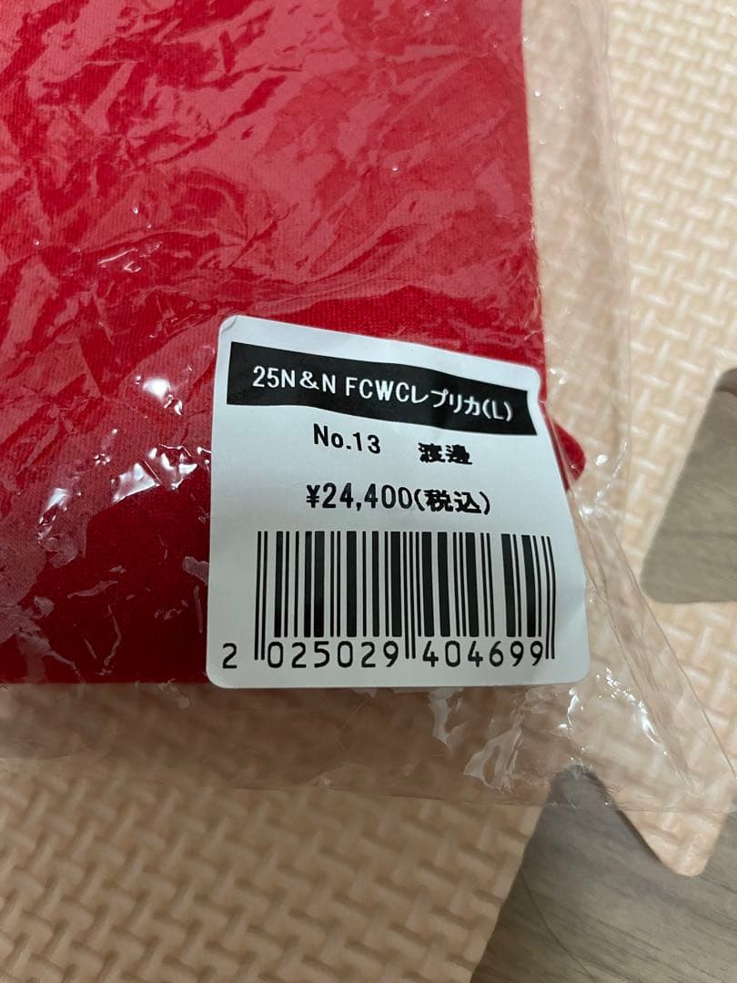 浦和レッズ CWC限定ユニ　渡邊凌磨選手#13 L