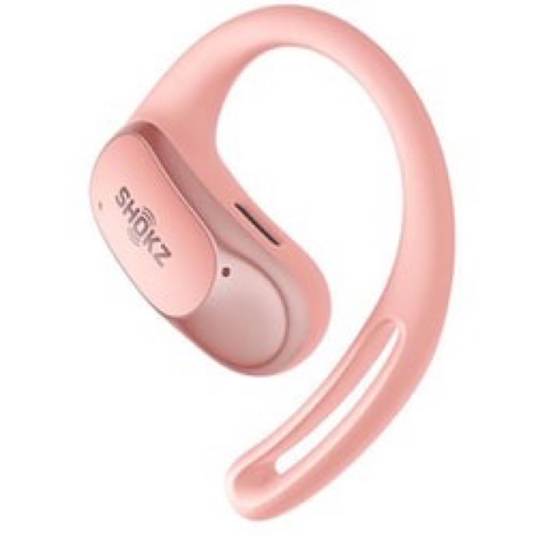 Shokz isワイヤレスイヤホン オープンイヤー（ピンク）