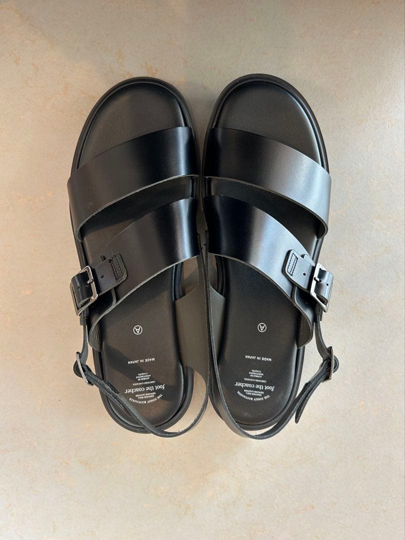 新品 foot the coacher S.S. BELT SANDAL 8.5