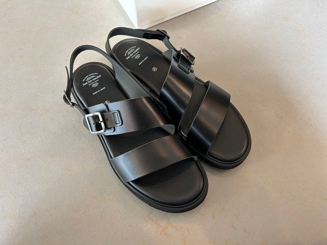 新品 foot the coacher S.S. BELT SANDAL 8.5