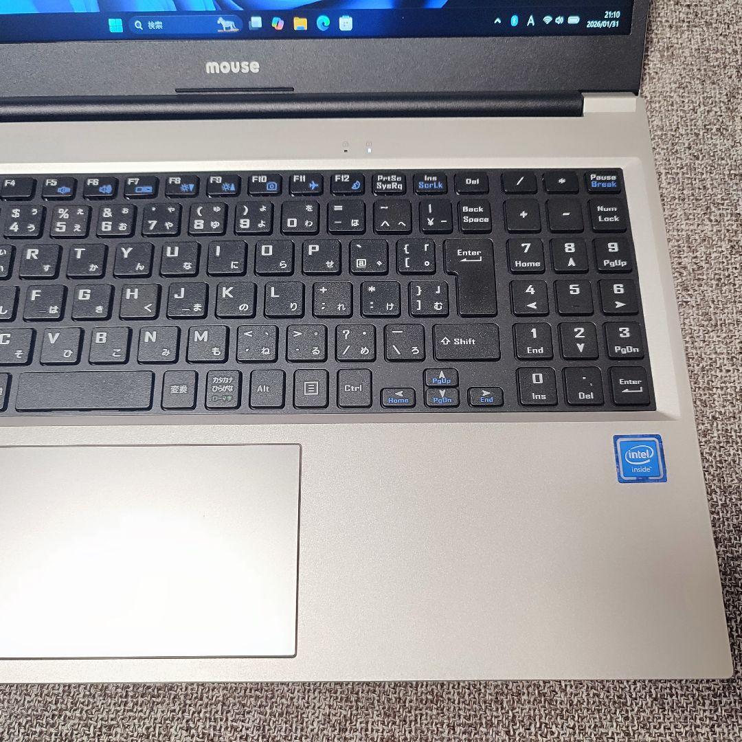 【超美品】Mouse 8GB SSD256GB