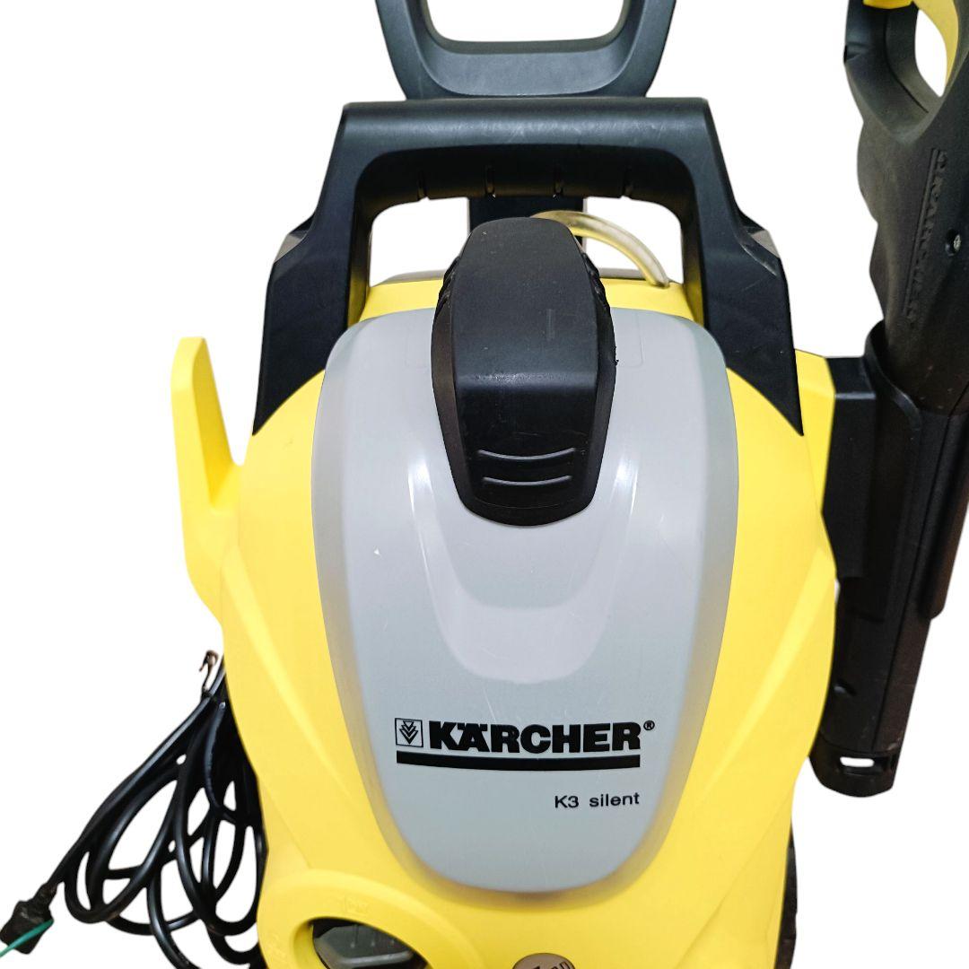【付属品多数】karcher K3 SILENT 高圧洗浄機 50HZ 東日本用