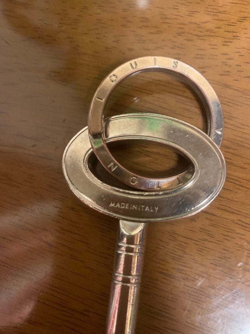 Louis Vuitton キーリング シルバー