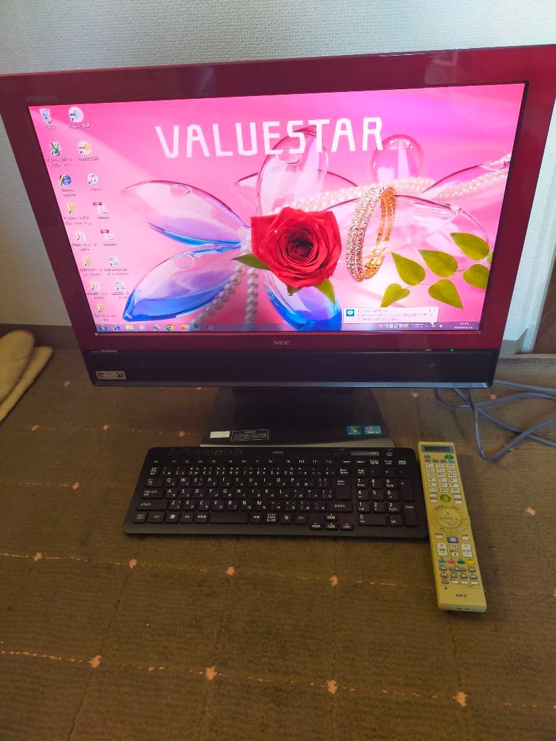 【所沢引取限定】23インチ一体型PC NEC PC-VW770DS6R wifi