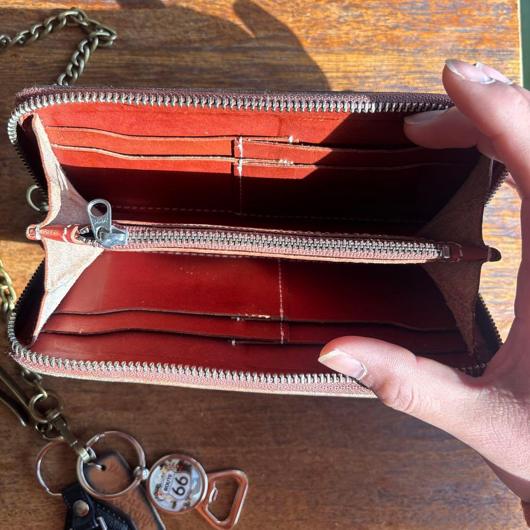 レッドウィング　革財布