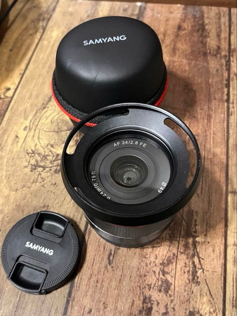 SAMYANG AF 24mm F2.8 FE eマウント 単焦点レンズ（美品）