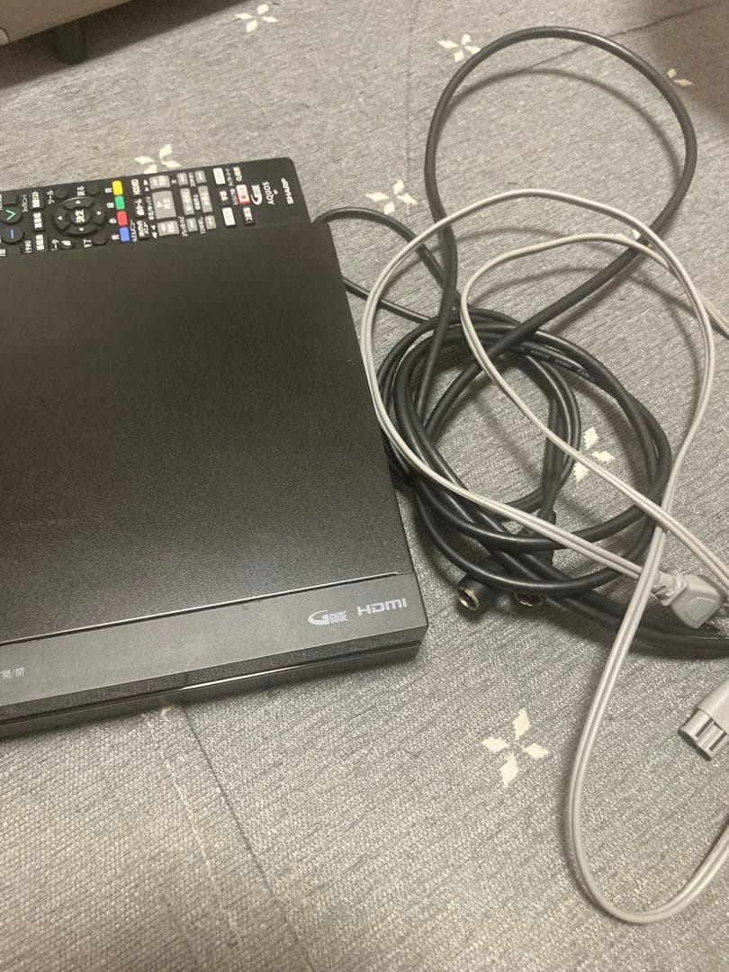 ブルーレイレコーダー 2TB 3チューナー BD-NT2200 AQUOS