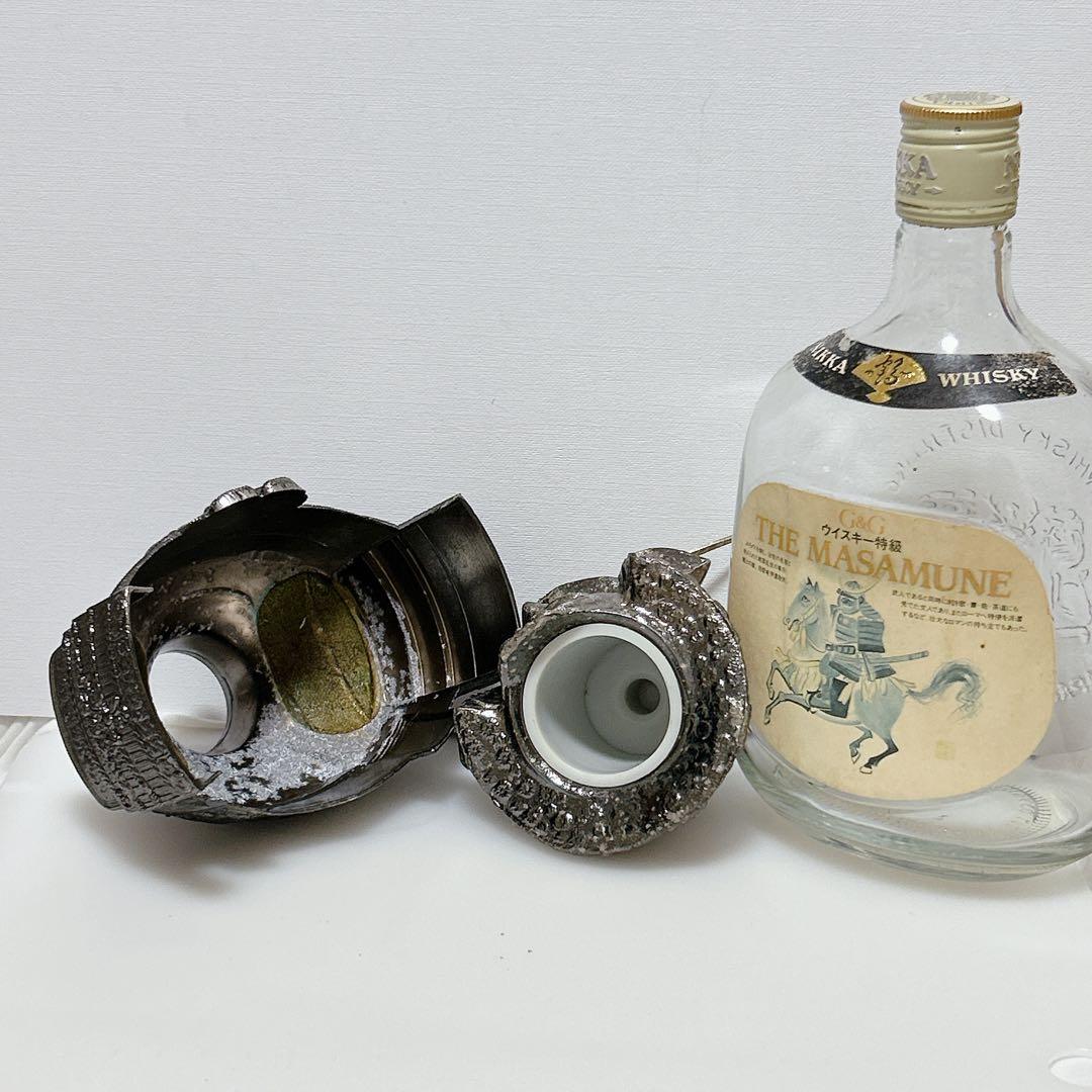 希少 ニッカ ウィスキー ボトルカバー 甲冑 鎧兜 戦国武将 G&G 伊達政宗