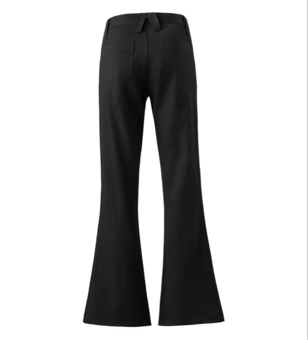 翌日配送 SCD CROWD フレアパンツ スラックス