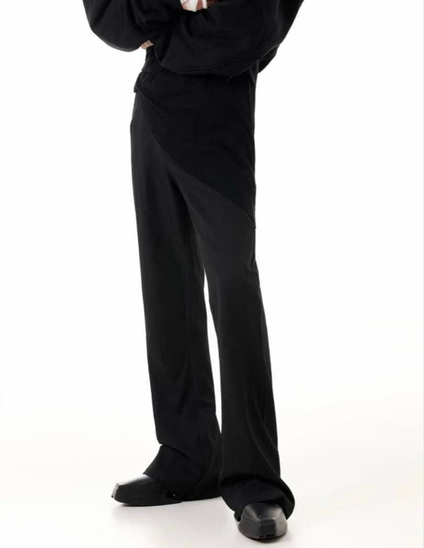 翌日配送 SCD CROWD フレアパンツ スラックス