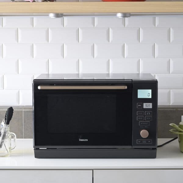 【新品・未開封】山善 YAMAZEN オーブンレンジ フラット 25L 黒色