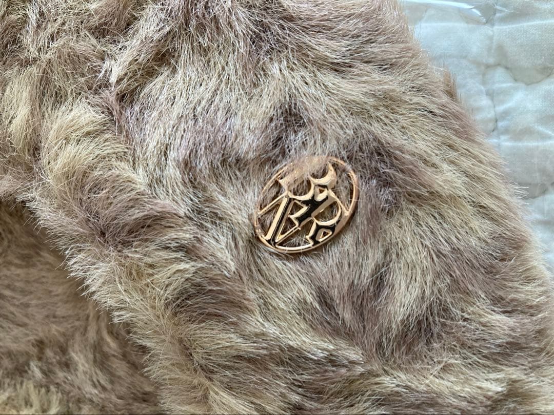 BAREN ベレー帽 シャギー レオパード モカ baren