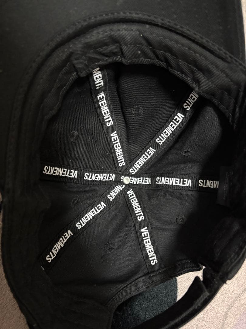 ヴェトモン VETEMENTS メンズ 小物 帽子 キャップ ロゴ