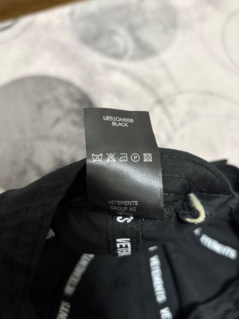 ヴェトモン VETEMENTS メンズ 小物 帽子 キャップ ロゴ