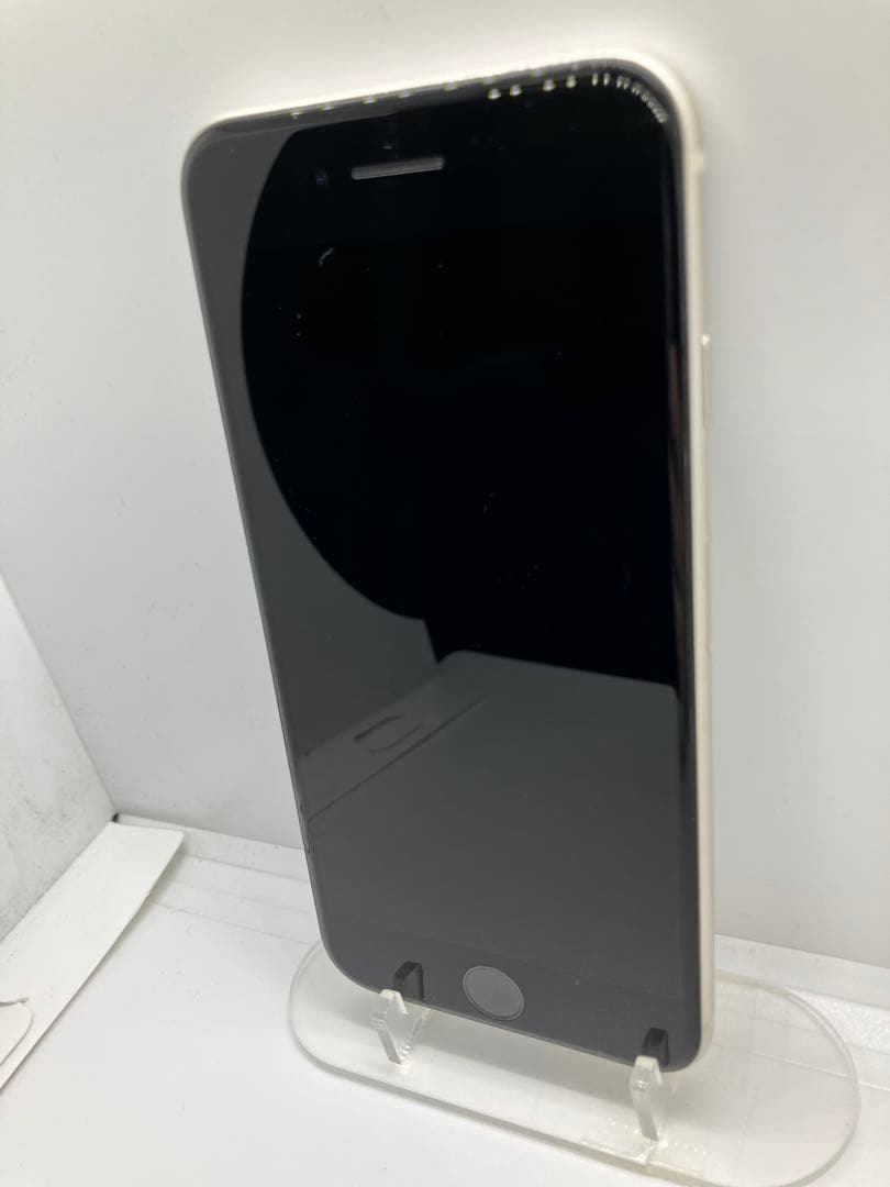 美品 バッテリー100% iPhone SE (第3世代) 128GB ホワイト