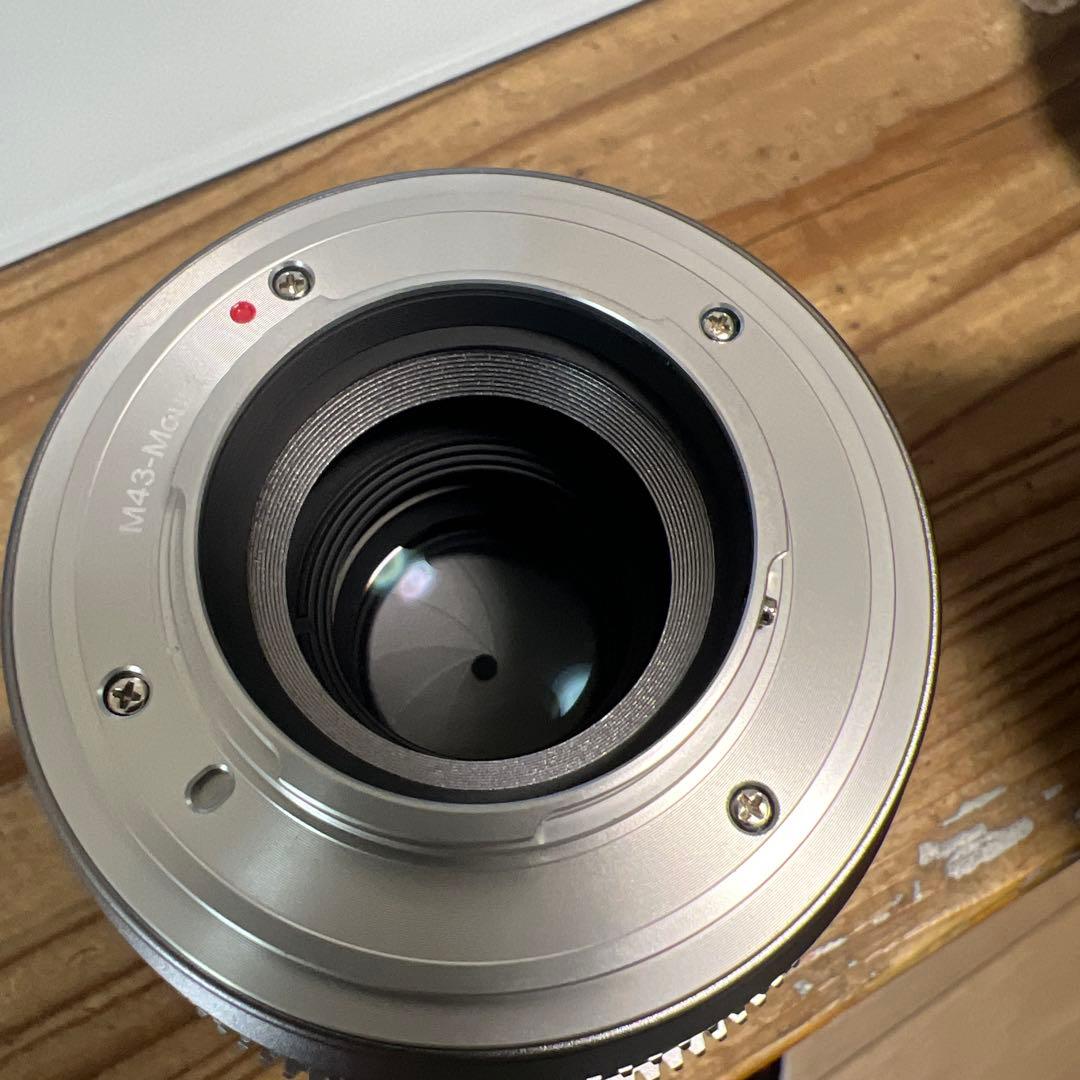 7Artisans 50mm T2.1 レンズ M43マウント