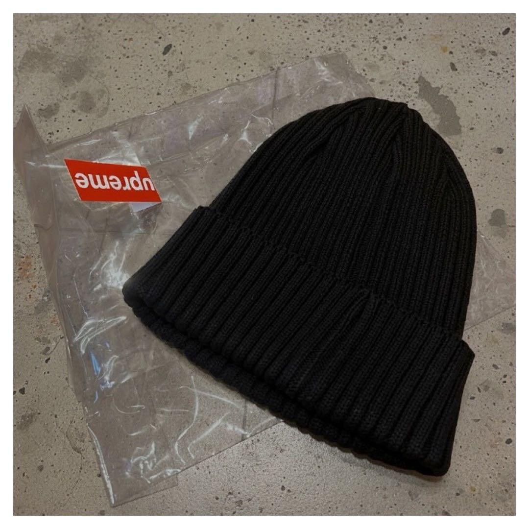 新品 25SS 正規品 Supreme Overdyed Beanie 黒