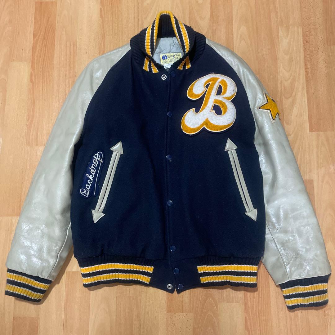 【希少品】スタジャン　キャッツアイ バックドロップ HEWITT アウター