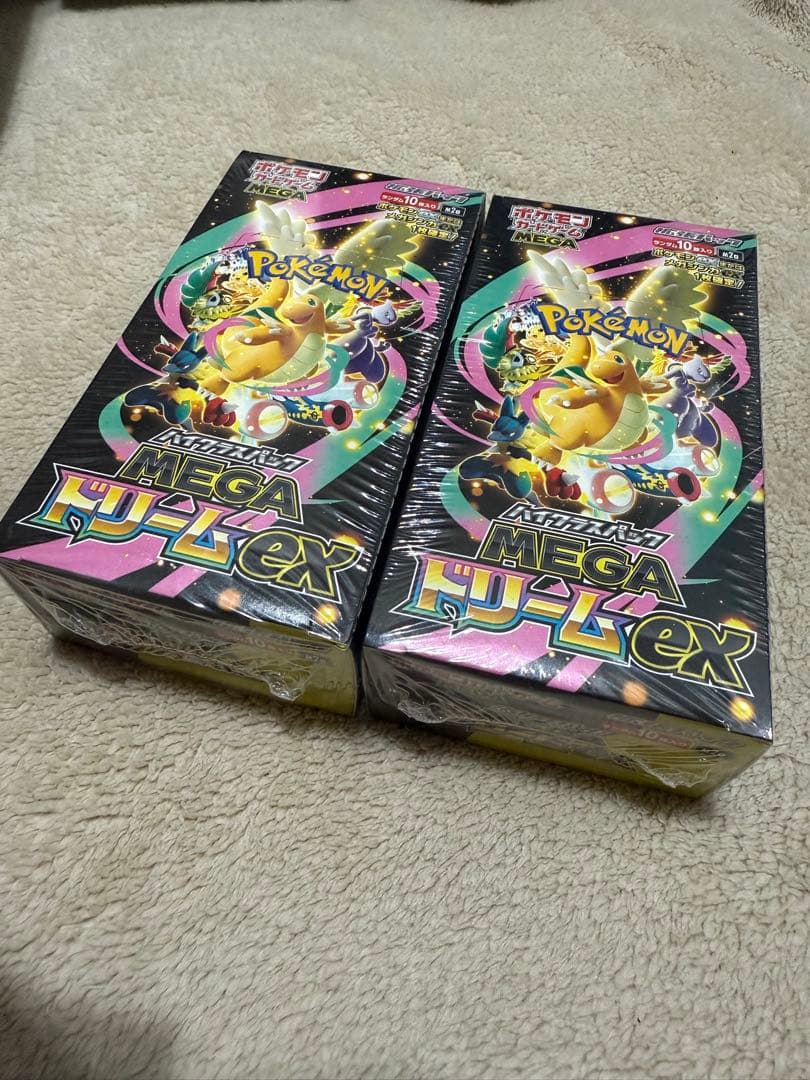 メガドリームex シュリンク付き2BOX
