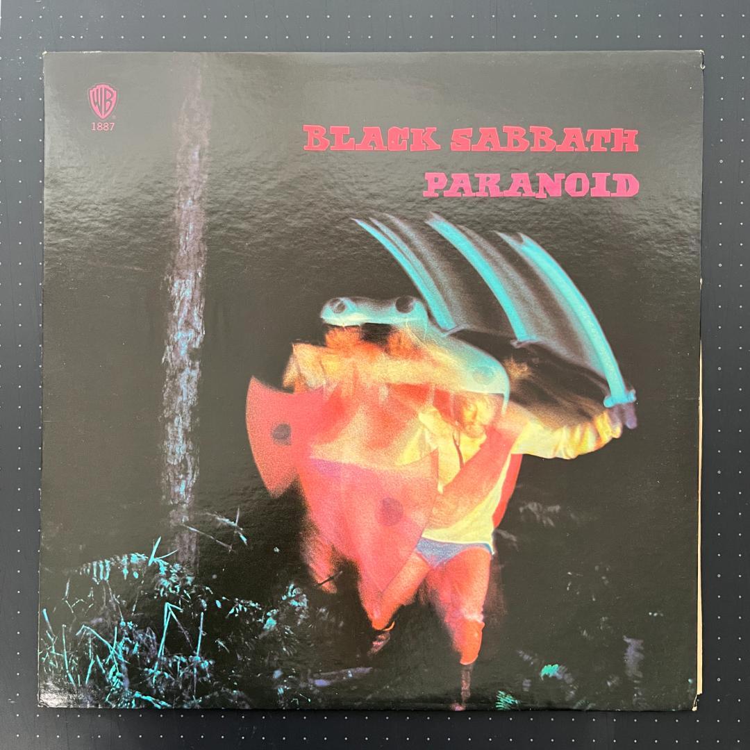 BLACK SABBATH PARANOID LP USファーストプレス盤