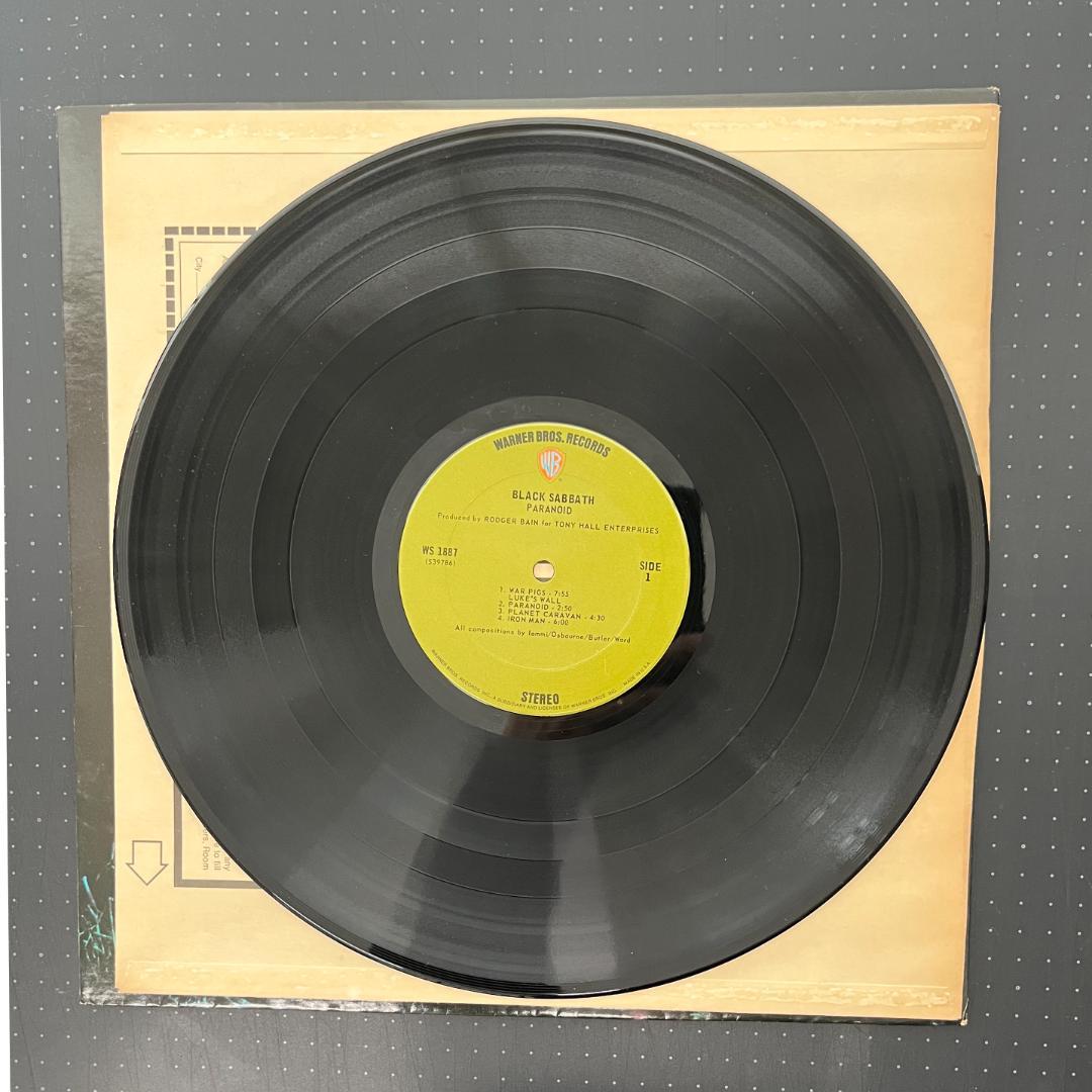 BLACK SABBATH PARANOID LP USファーストプレス盤