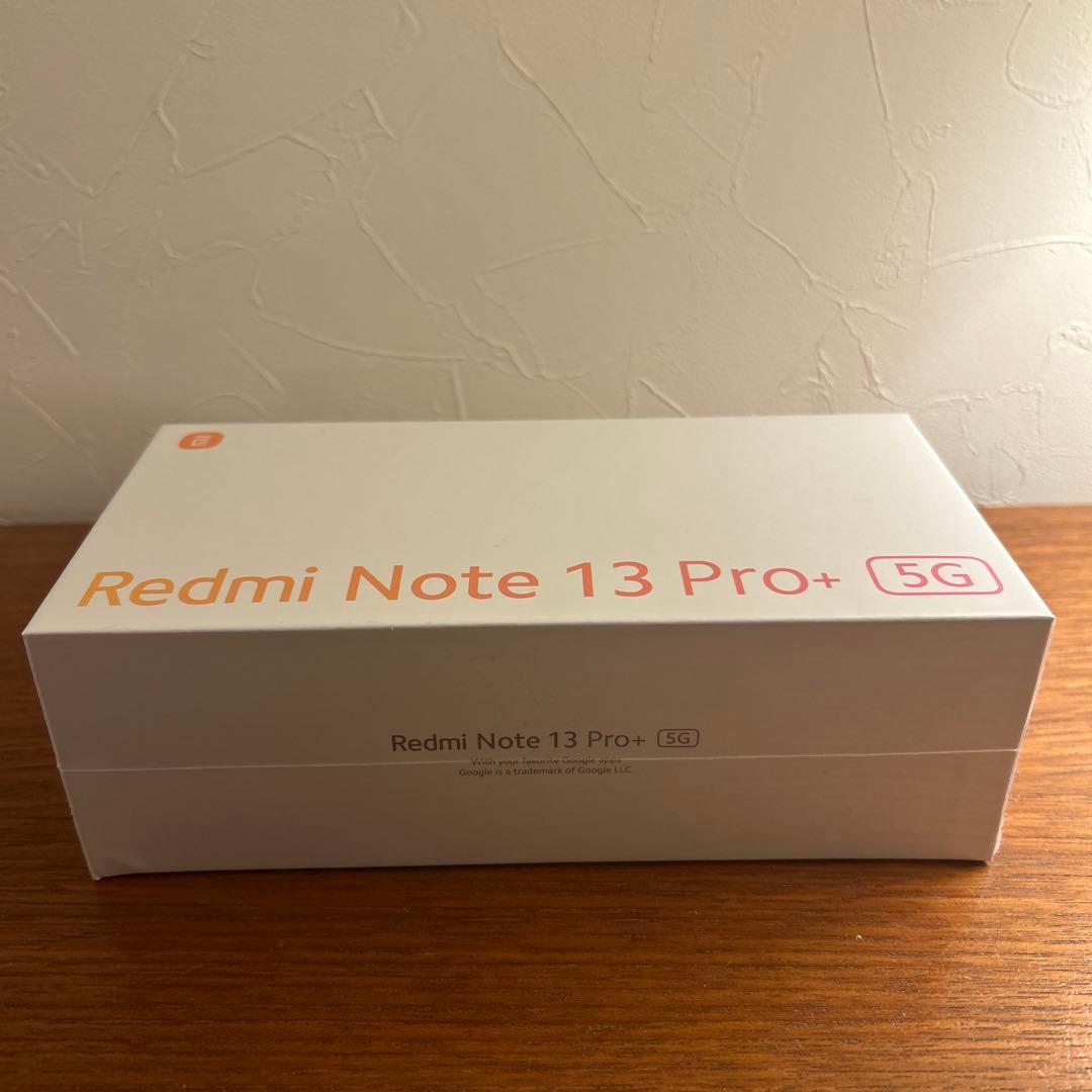 新品未開封品Redmi Note 13 Pro+ 5Gホワイト