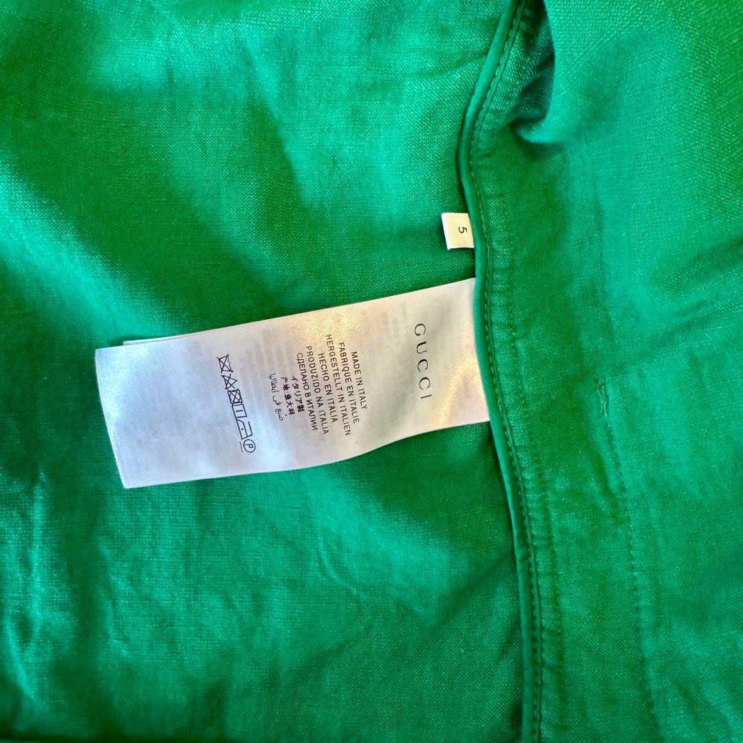 グッチ キッズ GUCCI　ベロアジャケット＆ショートパンツ　セットア