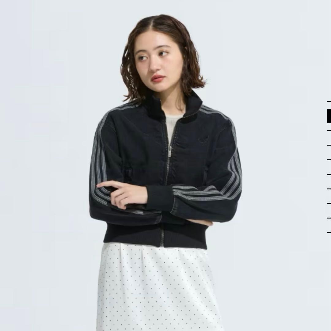 アディダス デニムジャケット 黒 ブラック