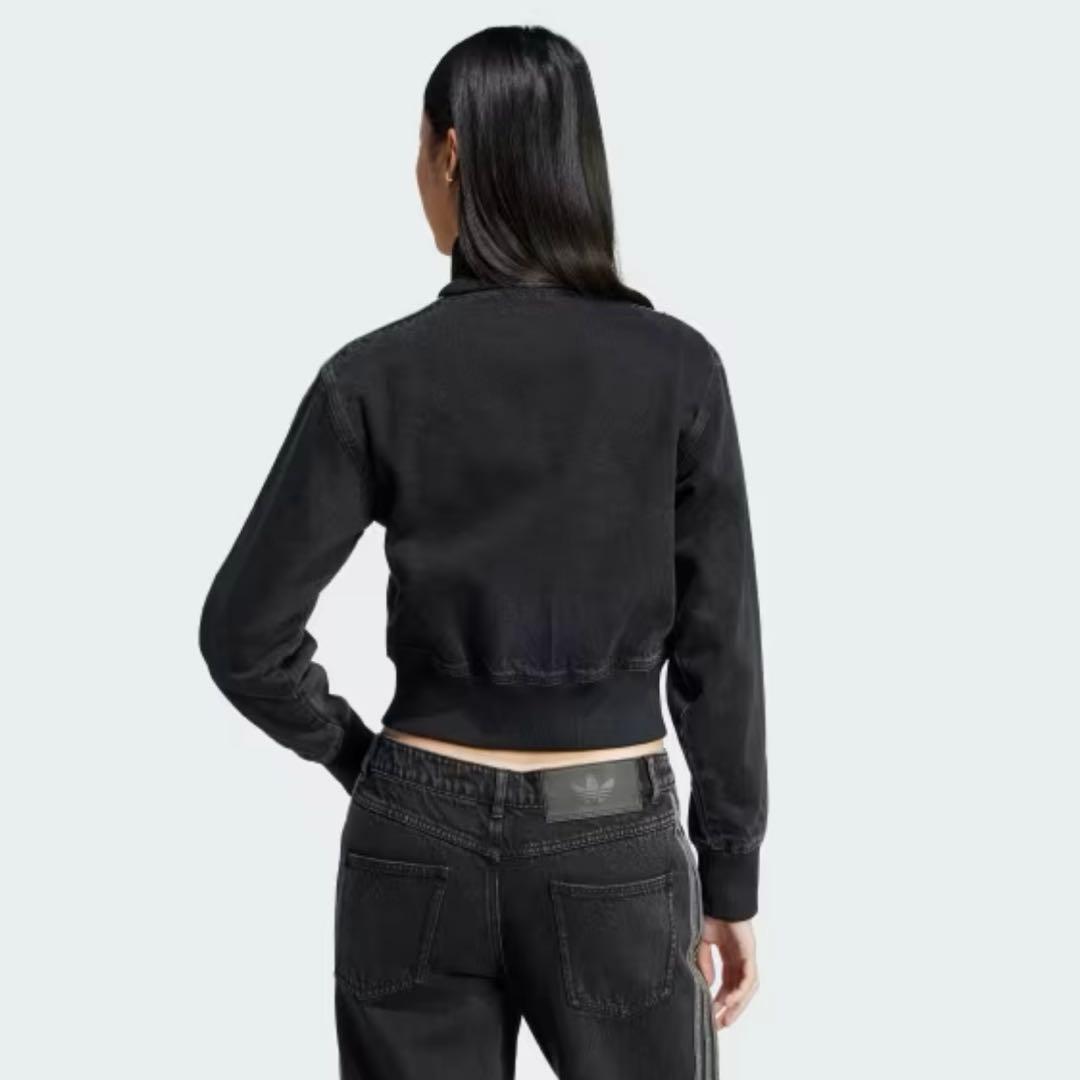 アディダス デニムジャケット 黒 ブラック