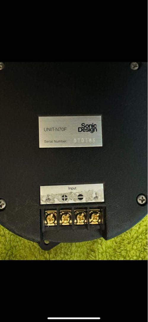 Sonic Design / UNIT-N70F /ソニックデザイン スピーカー