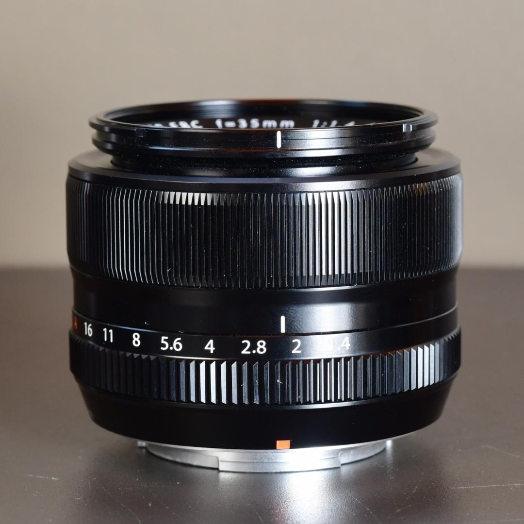 美品！　FUJINON XF35mm F1.4 R　FUJIFILM　動作快調