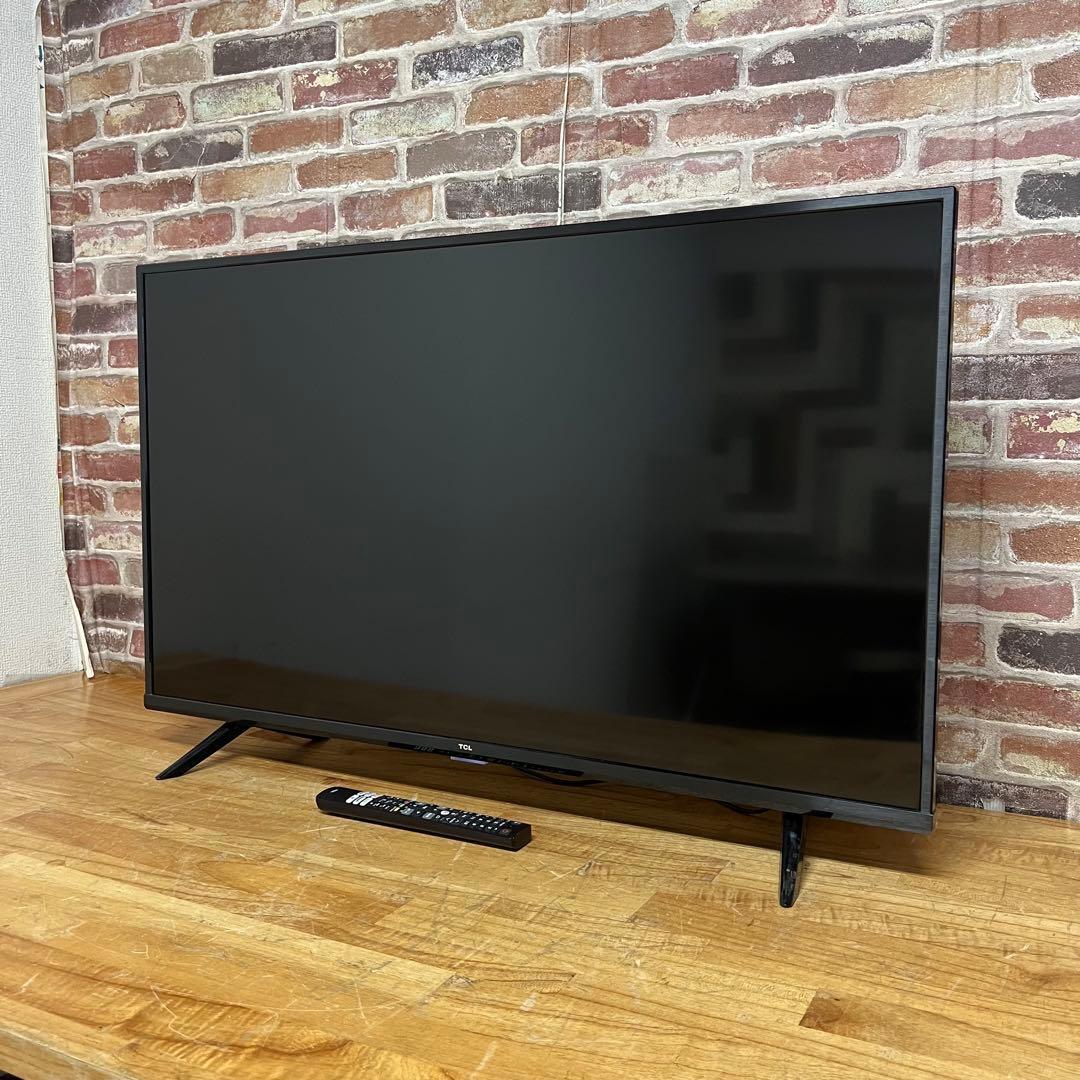 TCL 43V型4K 液晶テレビ スマートテレビ 43P615 動画配信アプリ○