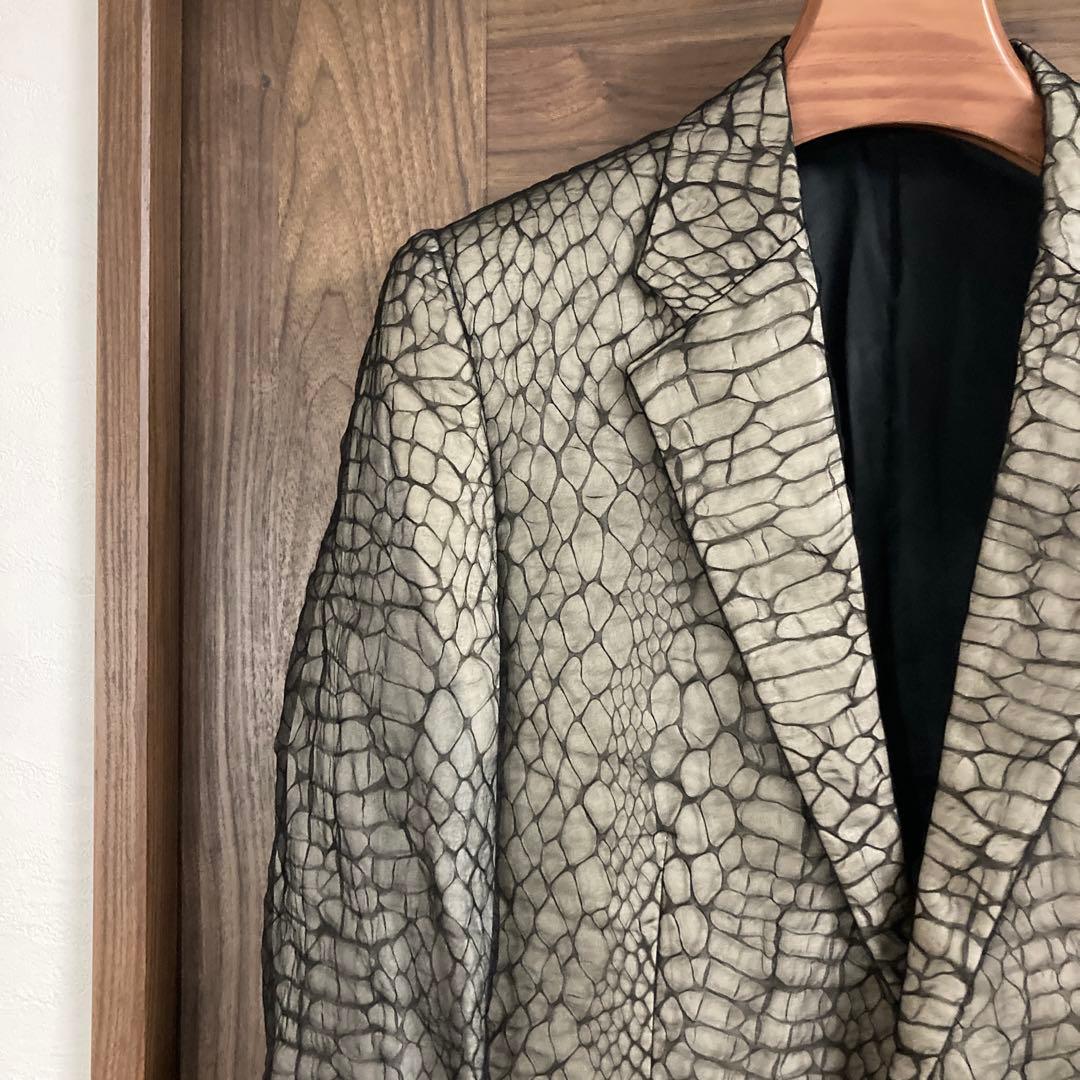 E*a様 ato アトウ 2B テーラードジャケット シルク サイドベンツ 日本