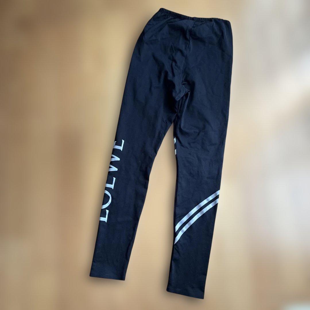 LOEWE (ロエベ) XSサイドロゴ レギンス ボトムス ナイロン